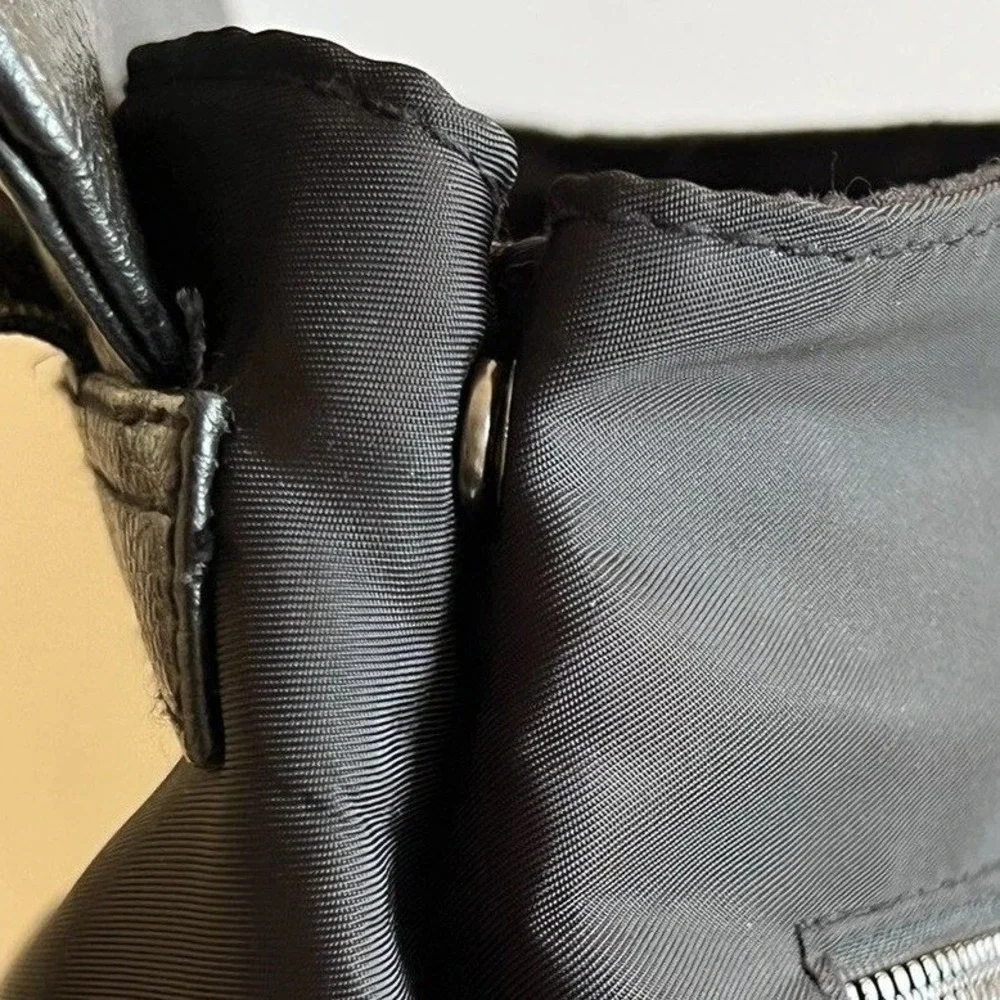 Botkier Women's Black Nylon Mini Backpack Flap Top‎ Travel Casual Bag